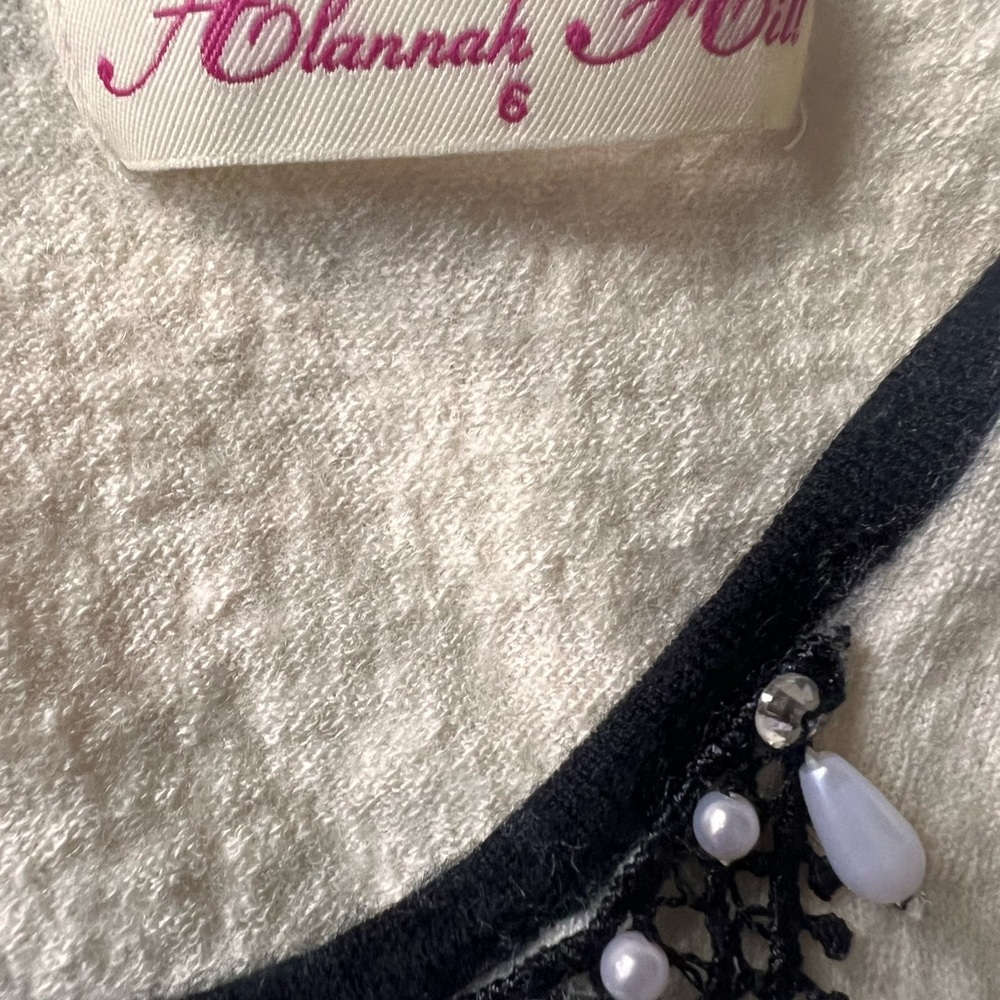 Alannah hill Complete me Cami ladies size 6 Wool Blend,embellished Neckline - Picture 6 of 10